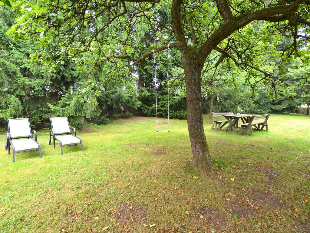 Furnished Bungalow In Monceau En Ardenne With Garden Barbecue Oizy Extérieur photo